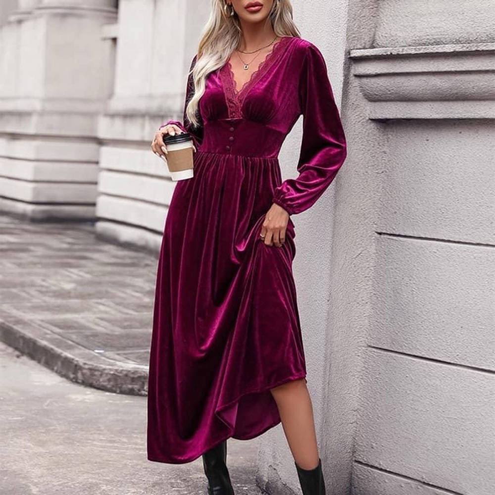 Brand New velvet dress